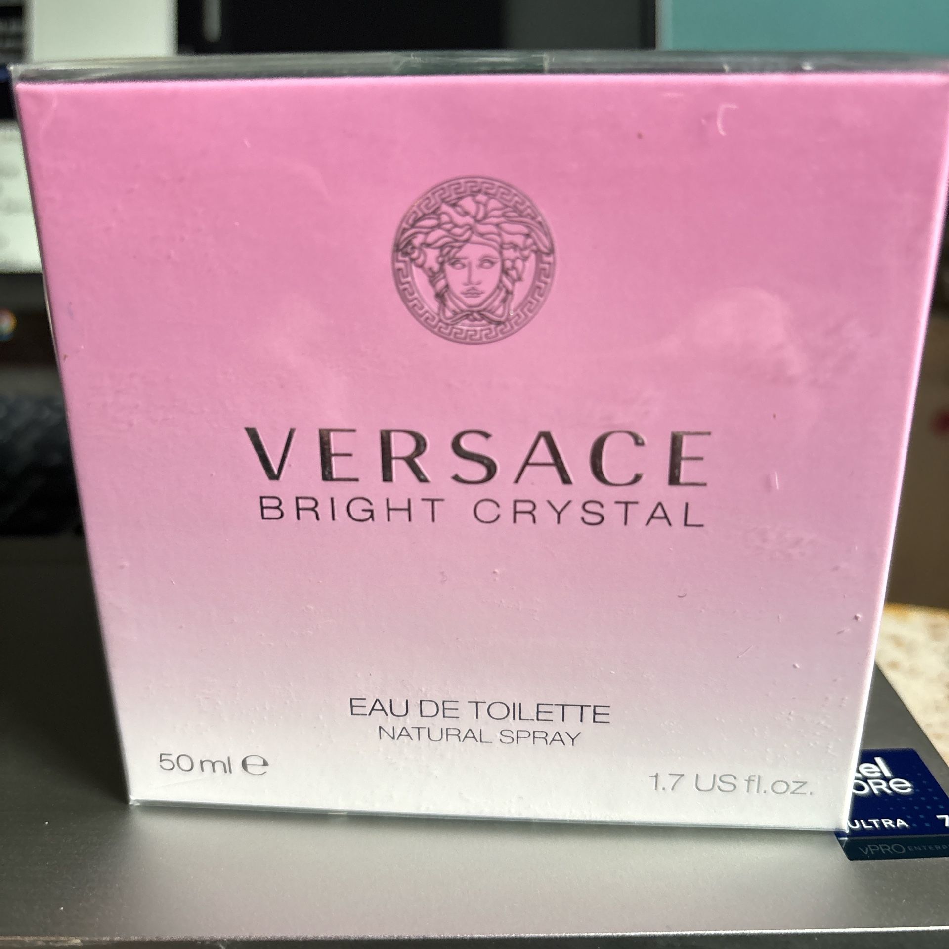 NIB VERSACE BRIGHT CRYSTAL 1.7 FL OZ