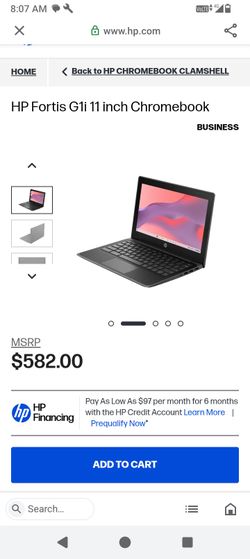 Hp chromebook laptop brand new in box still
