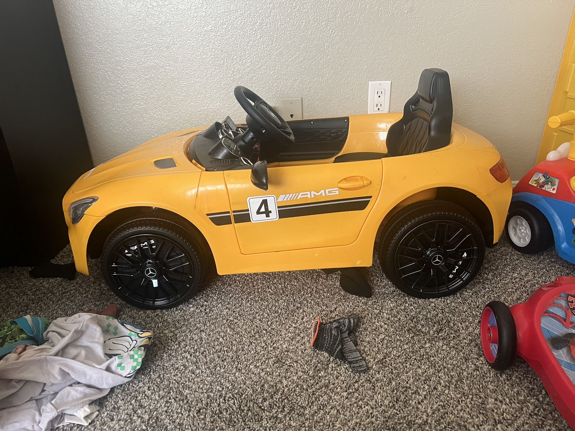 Toddler toy car