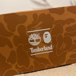 Timberland Bape Size 10.5 