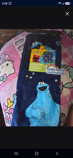 Cookie 🍪 Monster Toddler Blanket