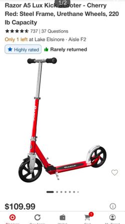 Razor A5 lux kick scooter