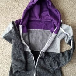 Newbestyle Long Sleeve Color Block Hoodie