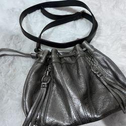 Designer leather Y2K B. Makowsky bag