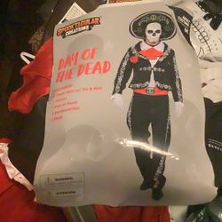 Luffy From One Piece And day of the dead costume, Halloween edition