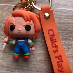 Chucky Childs Play 3D  Keychain Bag Backpack Charm