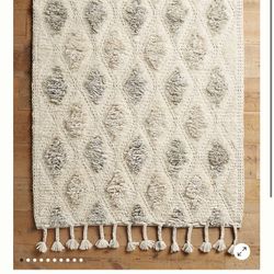 Tufted Wool Rug 8’ X 10’ Anthropologie