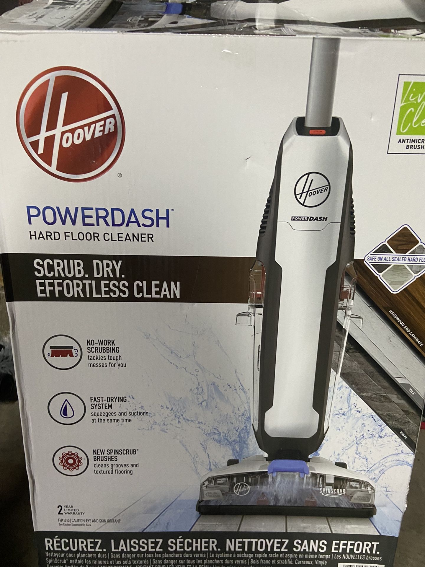 Vacuum Powerdash Hard Floor Cleaner 