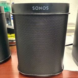 Sonos One SL speaker. 