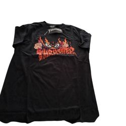 Thrasher - Sucka Free by Neckface Tee | Navy