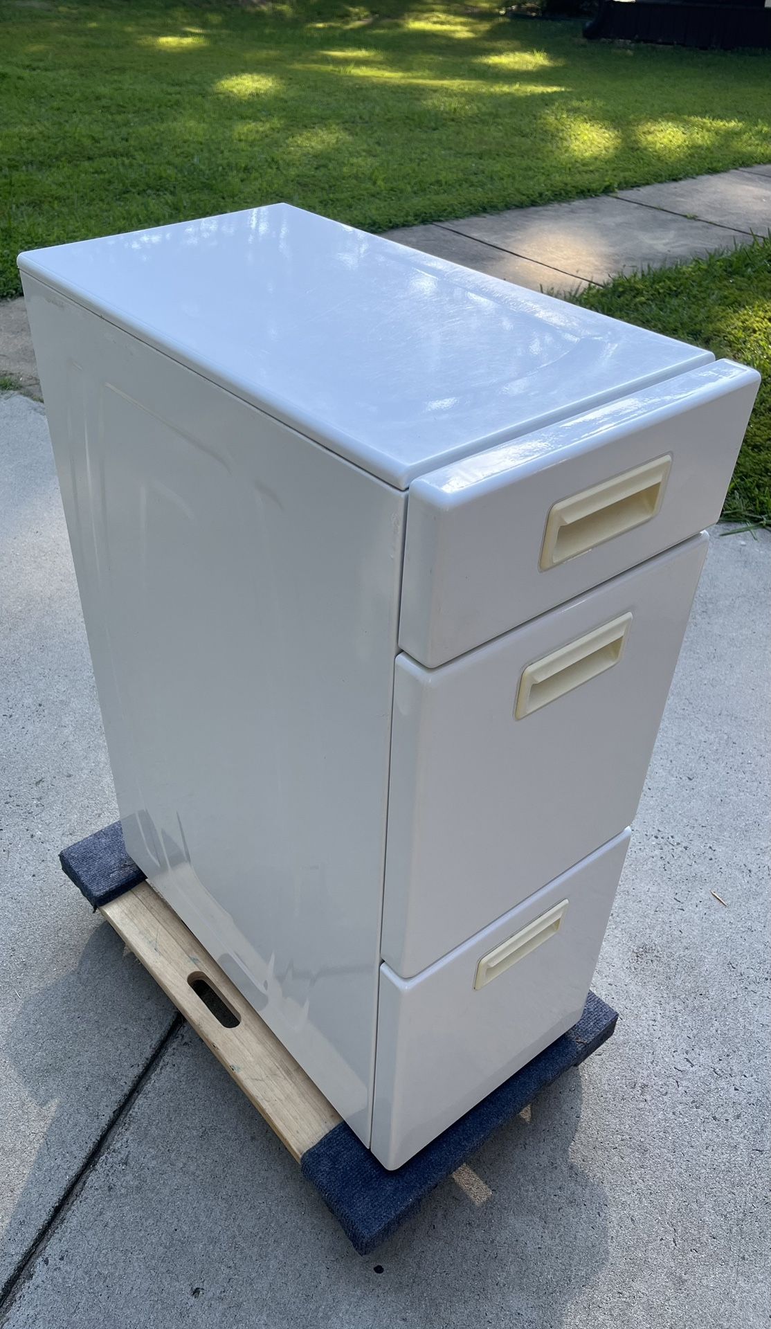 Kenmore Metal 3 Drawer Laundry Storage Cabinet