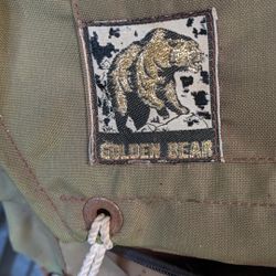 Vintage Golden Bear Hiking Backpack