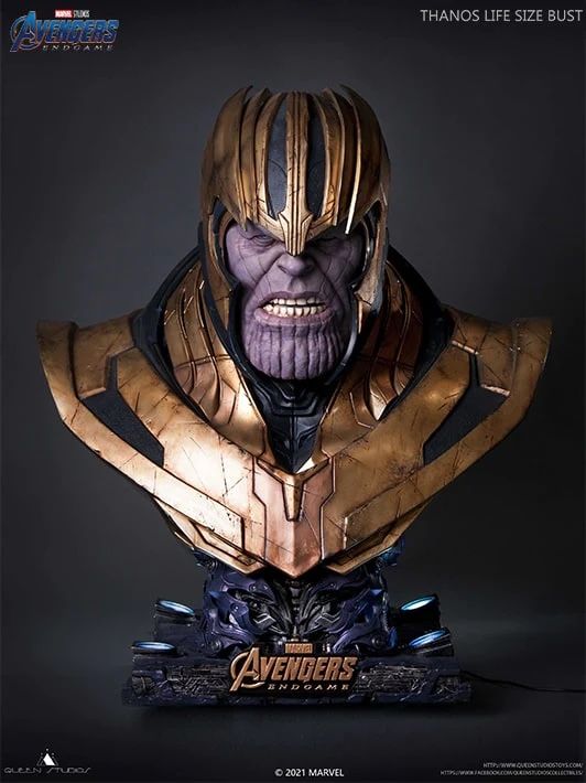 Queen Studios Thanos Life Size Bust Statue
