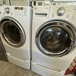 Lg Washer & Electric Dryer Set *We Finance 
