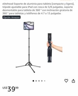 Trípode y accesorios
