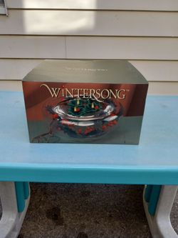 Wintersong Floating Candle Bowl