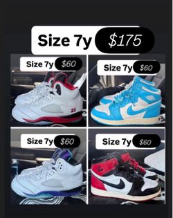 Jordan retros super cheap size 7y