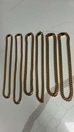 Cuban Chain 24k Gold Plated