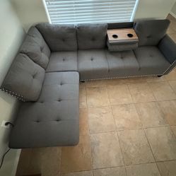 Grey Couch 