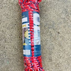 3/8” X 75ft Poly Rope