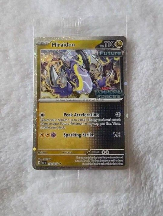 Pokemon Miraidon Stamped Temporal Forces Promo Card!