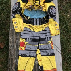Kids Halloween Costume Bumblebee Transformers