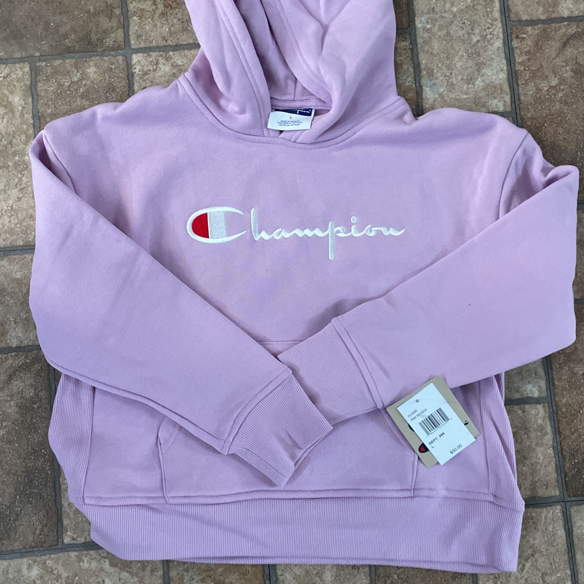 Champion Girls Lavender Hoodie