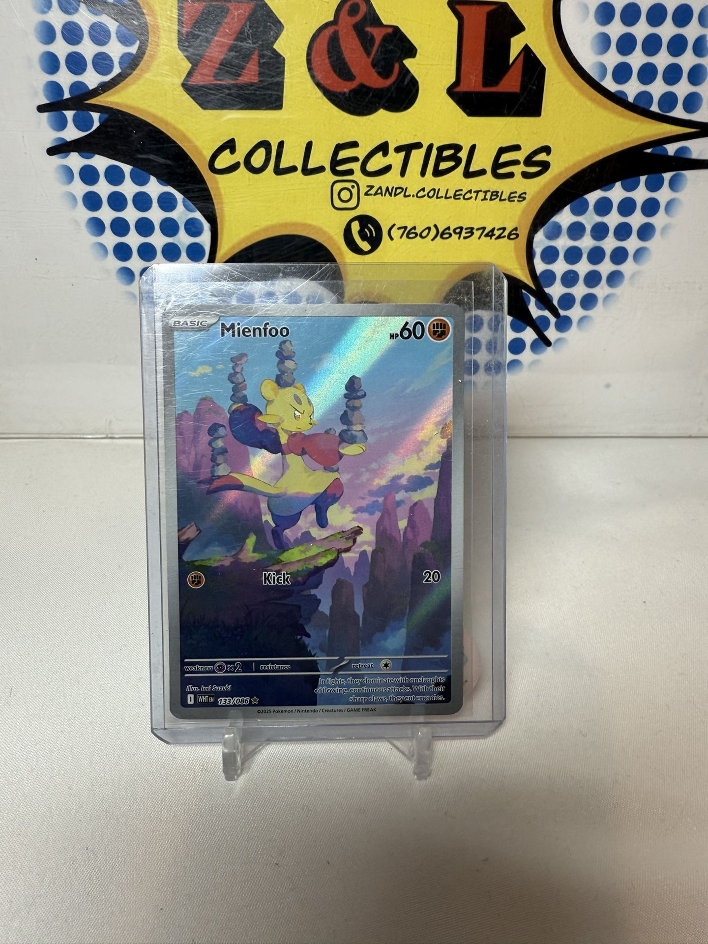 Pokemon white Flare Mienfoo