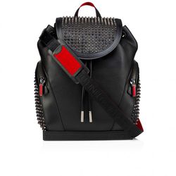 Explorafunk Backpack - Grained calf leather - Black