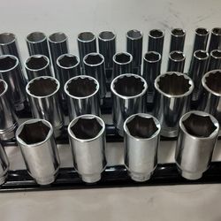 1/2 Carlyle Standard Metric Sockets
