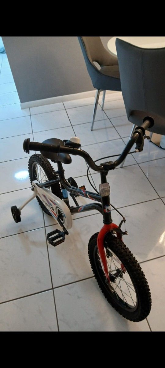 Chipmunk 16 In. MK Sports Kids Bike with Training Wheels
