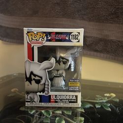 Funko Pop Bleach Ulquiorra 1182 Winter Convention Limited Ed. 2022