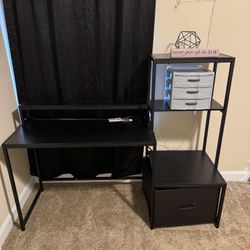 Black Computer desk
