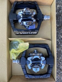 Venzo Dual Sided Pedals
