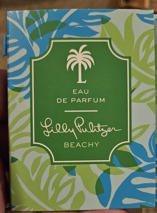 Lilly Pulitzer BEACHY EDP Eau de Parfum Spray 1ml/0.03oz Carded Sample New Rare Discontinued
