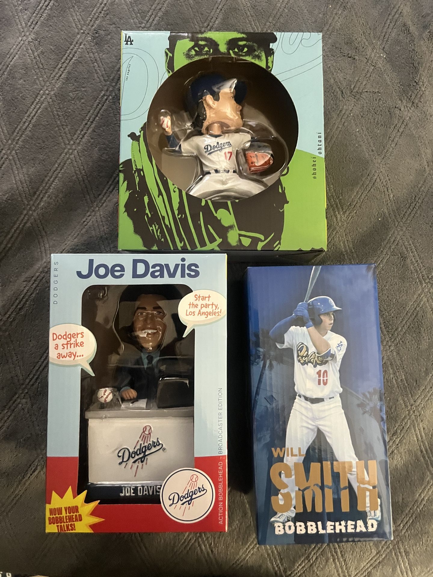 Dodgers/Quakes Bobbleheads