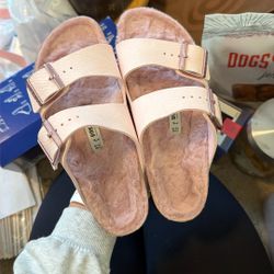 Pink Birkenstock