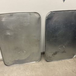 Automotive Drip Pans 3’X2’  Good Shape 2 Each