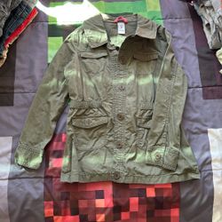Kids Army Style Jacket