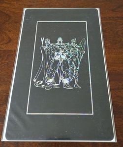 Marvel Comics Infinity War Special Edition Hologram Art Print