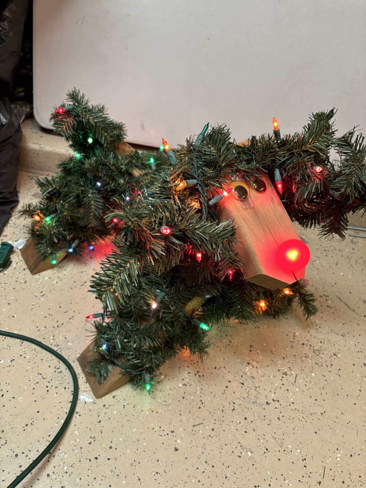 Christmas decorations- reeder (about 16”tall*24”long)