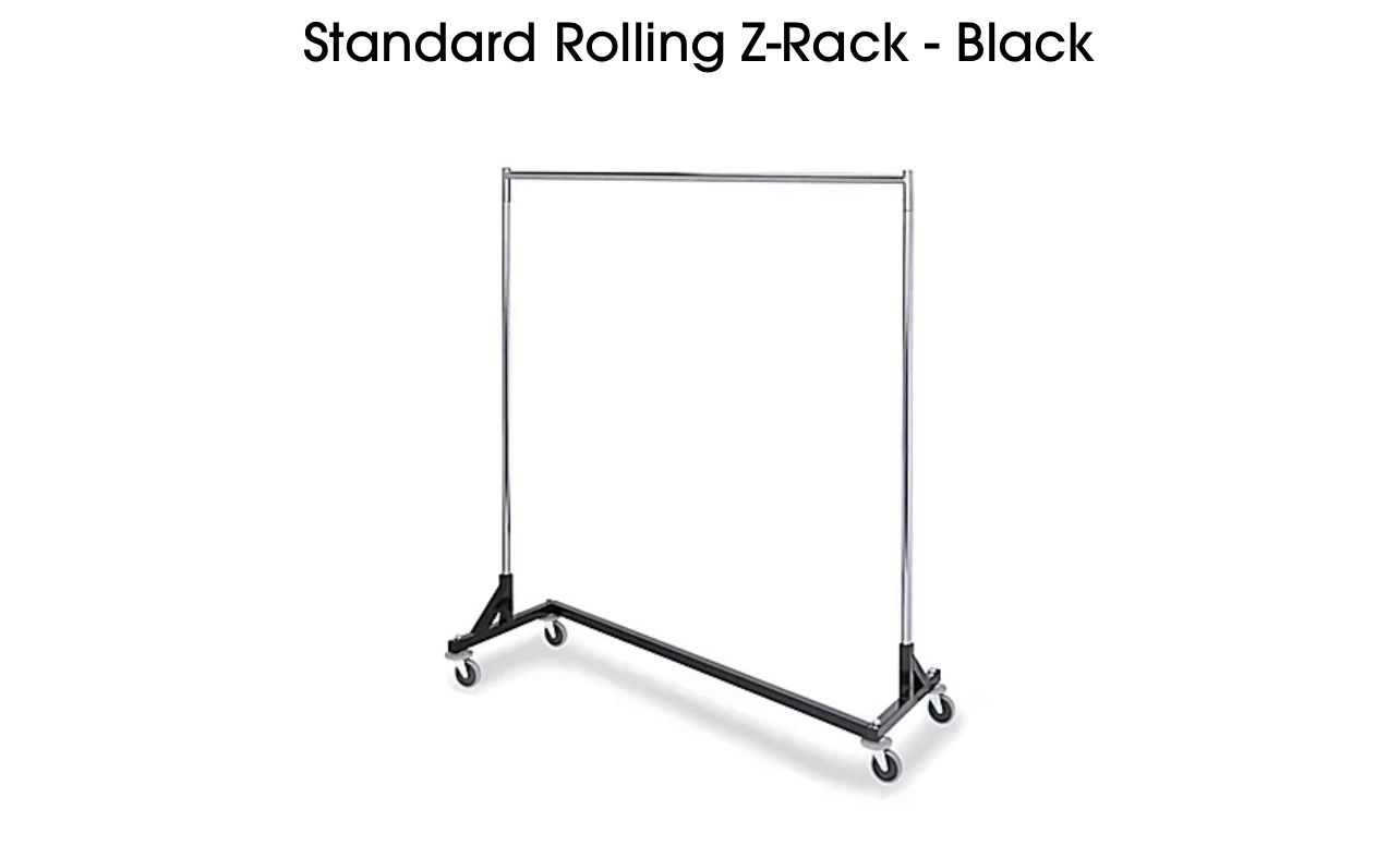 ULine Rolling Z Rack