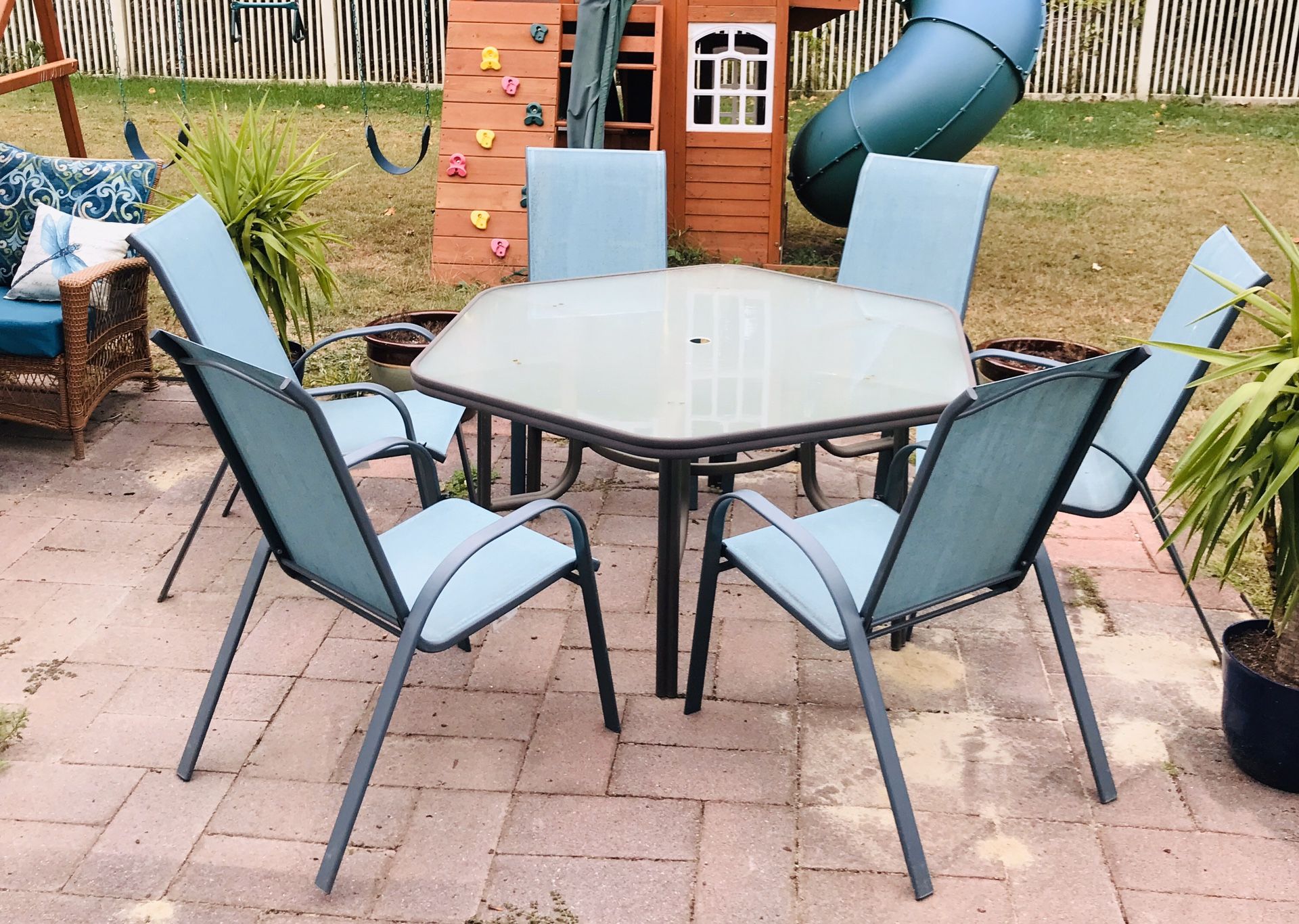 Patio Table and Chairs / Play Set NOT for Sale