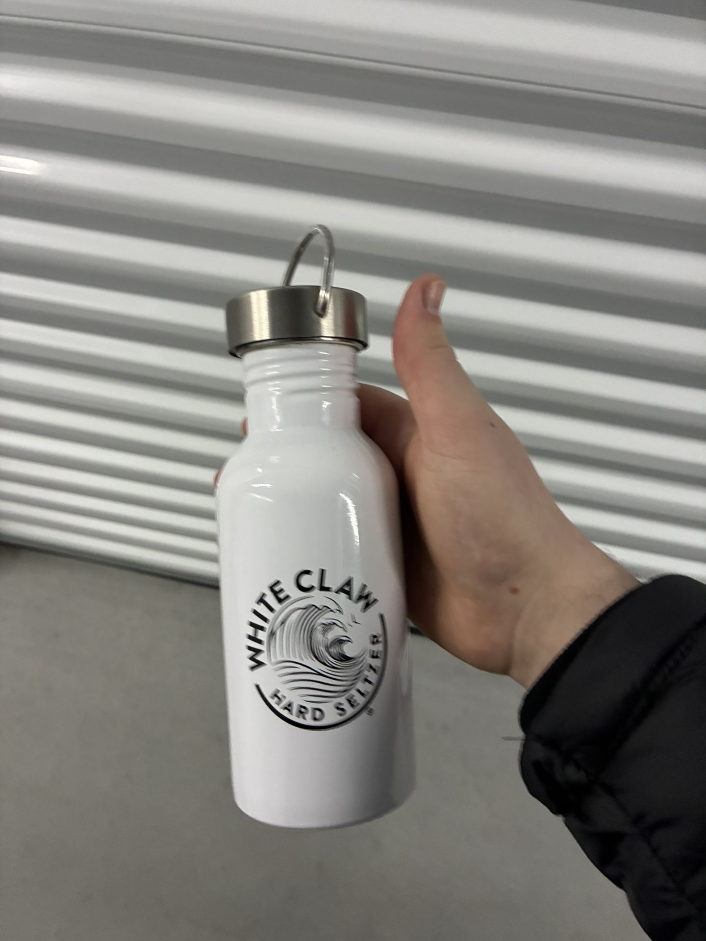 White Claw Water Bottle