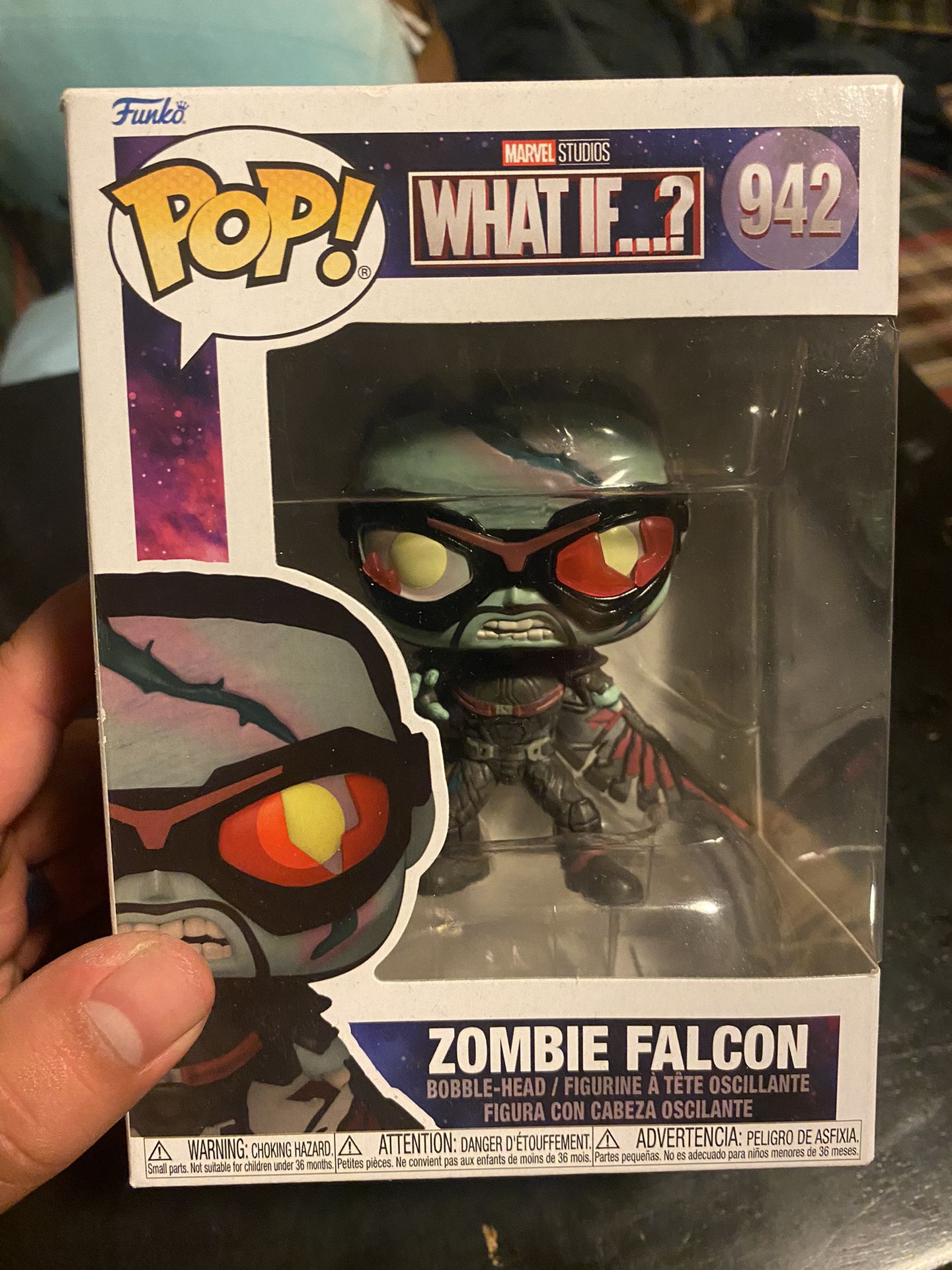 Zombie Falcon Funko Pop From What If