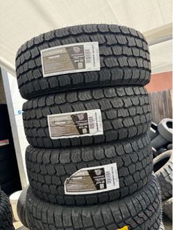 285/65/18 Pegasus All terrain 4 New Tires Including Installation and balanced