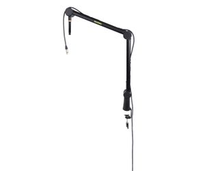 Shure by Gator BROADCAST1 & Articulating Desktop Mic Boom Stand