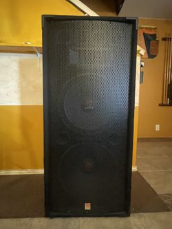 Two Rockville Speakers Approx 4ft Tall