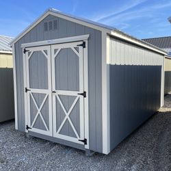 8ft.x16ft. Utility Shed Storage Building 