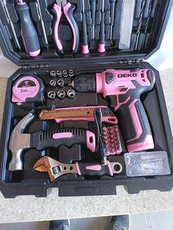 Pink Tool Set